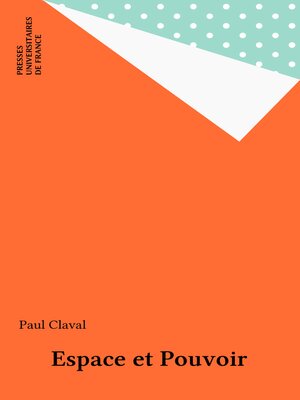 cover image of Espace et Pouvoir